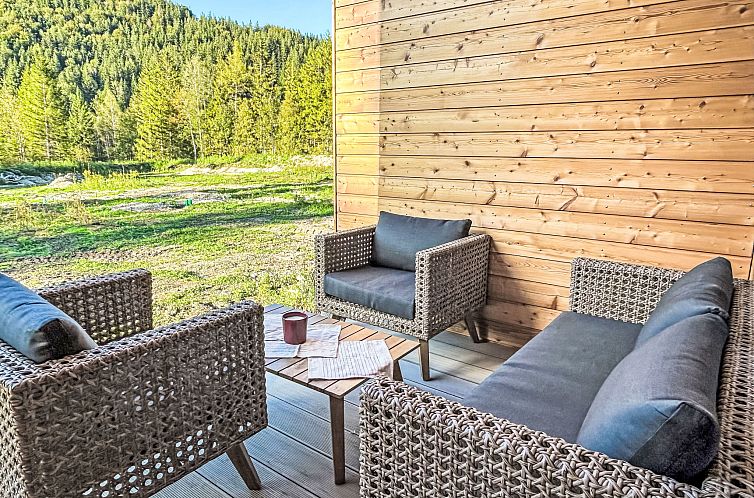 Vakantiehuis Tiny Haus Glockenalm-Hopfen Hütte
