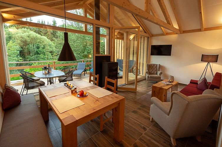 Vakantiehuis Luxuschalet im Forstgut - Raum für wertvolle Z