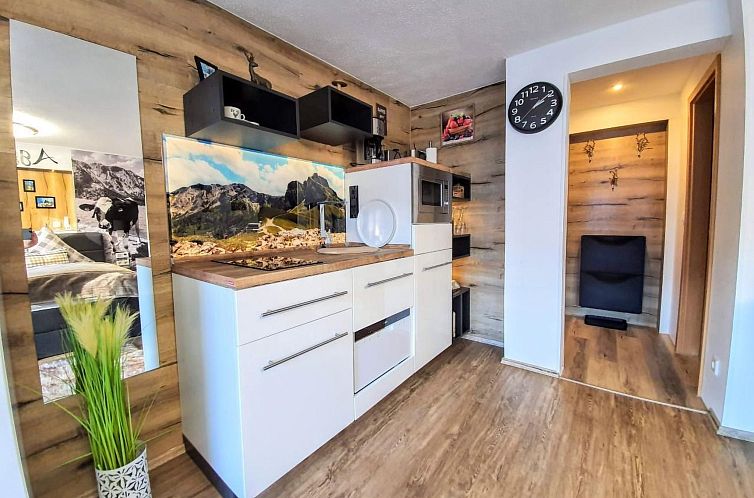 Appartement Studio mit Küche, Bad und Süd Balkon und Bergb