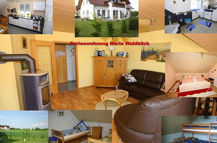 Appartement Wohnung in Oberwaldbach mit Garten und Grill