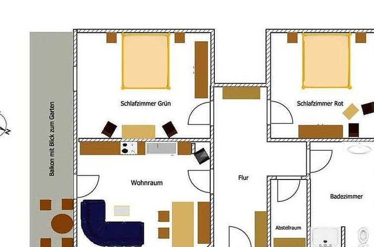 Appartement für 4 Personen im Bayerischen Wald