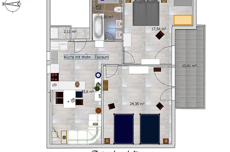 Appartement byMina Ferienwohnung