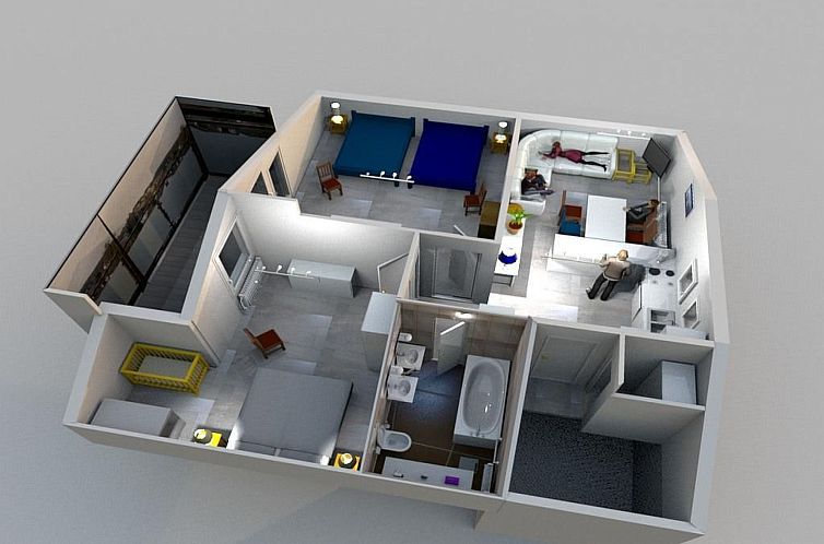 Appartement byMina Ferienwohnung