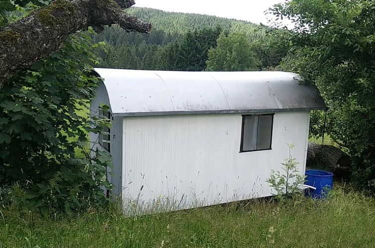 Enjoy the tranquility of the vacation home in Bischofsgrun, Bavaria, amid green landscapes and wooded surroundings.