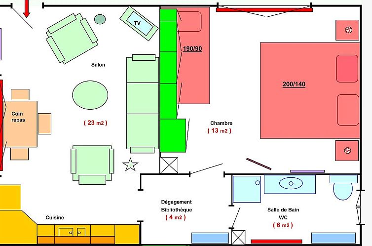 Appartement Wohnung du Coucou in Lichtenberg