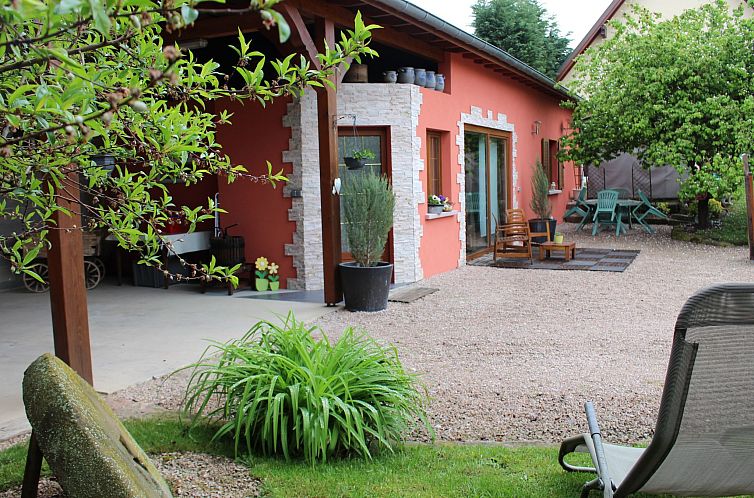 Vakantiehuis Ruhiges Ferienhaus mit Garten an der Weinstraß