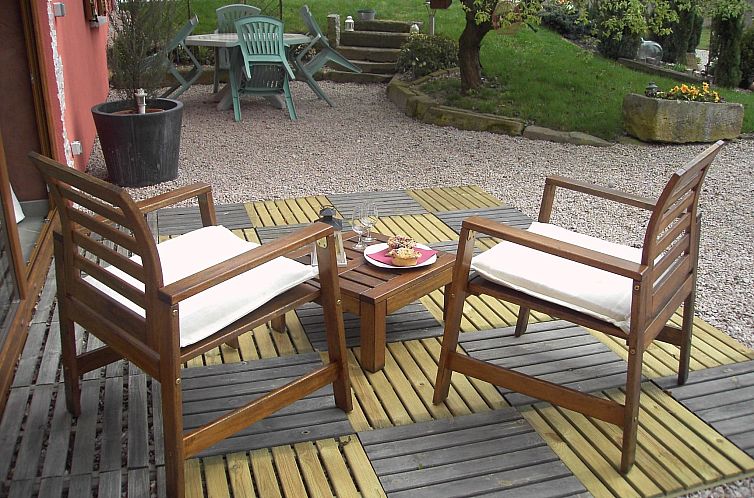 Vakantiehuis Ruhiges Ferienhaus mit Garten an der Weinstraß