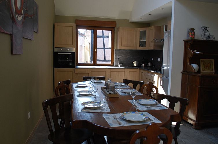 Vakantiehuis mit Gemeinschaftsgarten und Grill