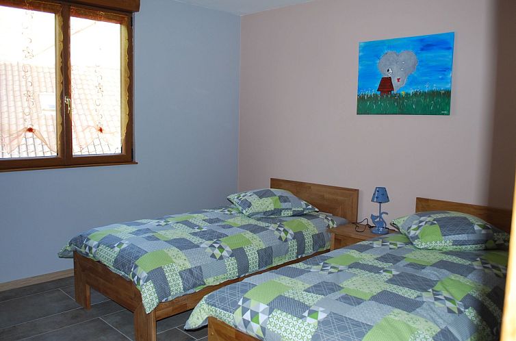 Vakantiehuis mit Gemeinschaftsgarten und Grill