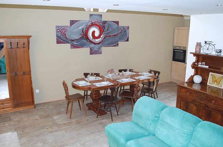 Vakantiehuis mit Gemeinschaftsgarten und Grill