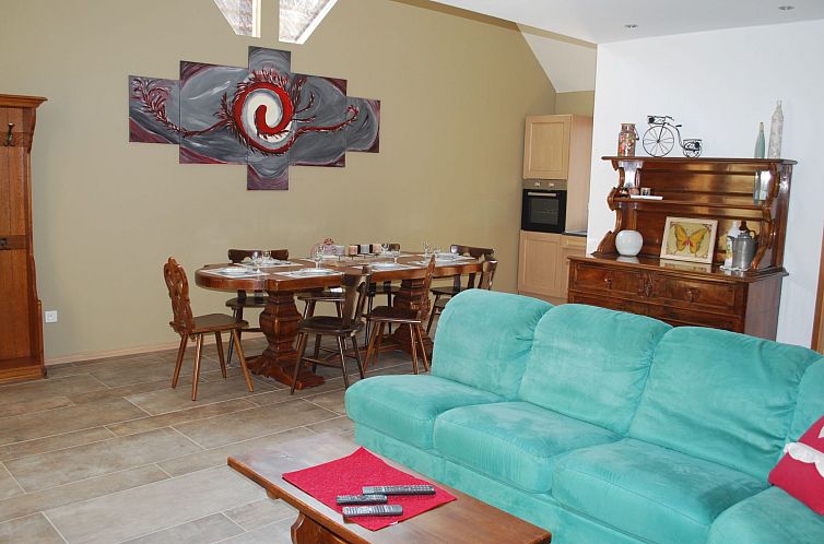 Vakantiehuis mit Gemeinschaftsgarten und Grill