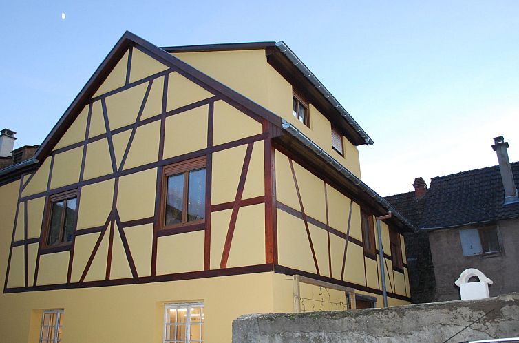 Vakantiehuis mit Gemeinschaftsgarten und Grill