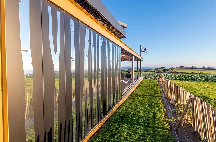 Vakantiehuis Villa mit Meerblick und privatem Spa - les gît
