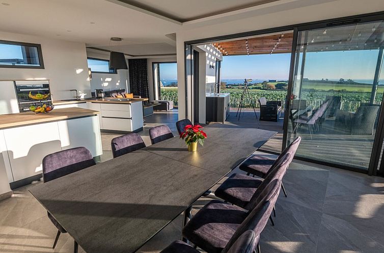 Vakantiehuis Villa mit Meerblick und privatem Spa - les gît