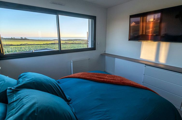 Vakantiehuis Villa mit Meerblick und privatem Spa - les gît