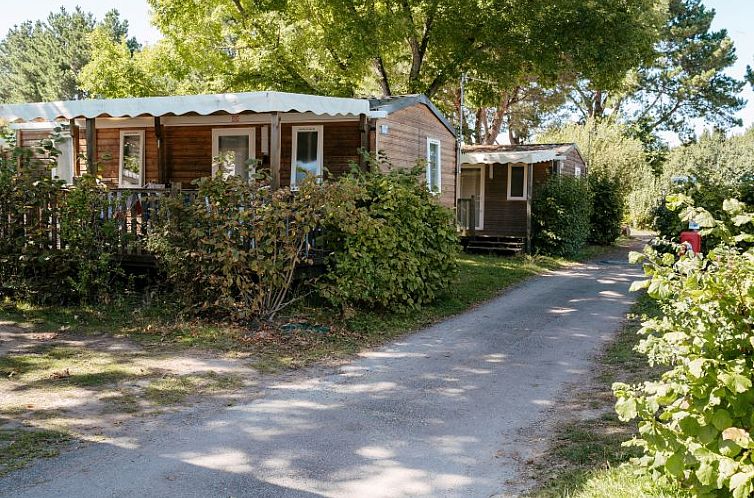 Gezellige Comfort stacaravan 29m2 in Saint-Philibert, Bretagne, omringd door natuur.