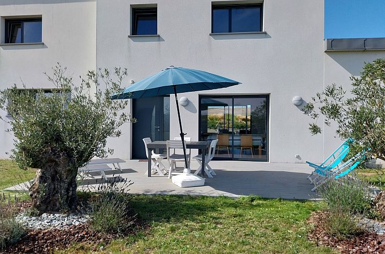 Vakantiehuis Ein Haus auf der Düne, direkter Zugang zum Str