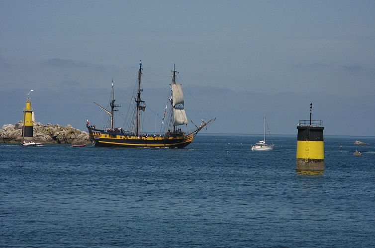 Vakantiehuis Die Ruhe des Landes am Meer in einer Region mit