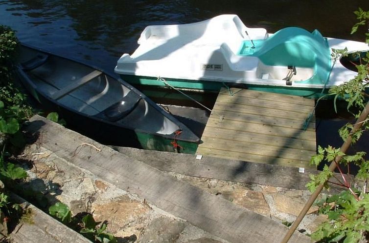 Appartement Apartment mit privater Terrasse am Fluss
