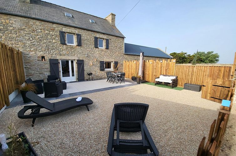 Unterkunft 04128414 - Ferienhaus Bretagne - Vakantiehuis 50 ml vom Meer entfernt. Plouneour Trez