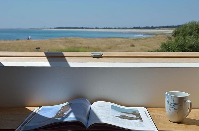 Vakantiehuis "Men Meur" mit Blick auf das Wasser