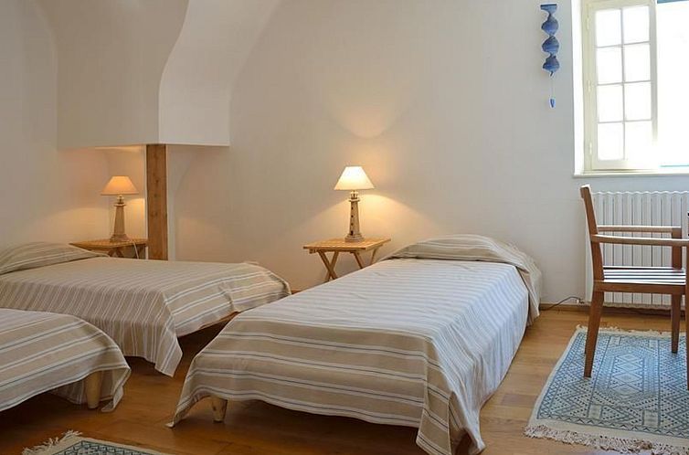 Vakantiehuis "Men Meur" mit Blick auf das Wasser