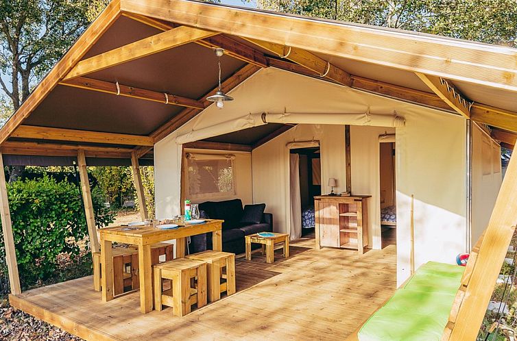 Unterkunft 04132109 - Zelthaus Bretagne - Free Flower Standaard