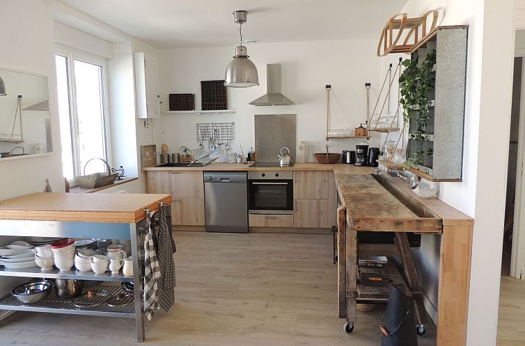 Vakantiehuis Charmantes Haus mit Garten, 200m vom Strand ent