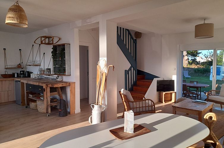 Vakantiehuis Charmantes Haus mit Garten, 200m vom Strand ent