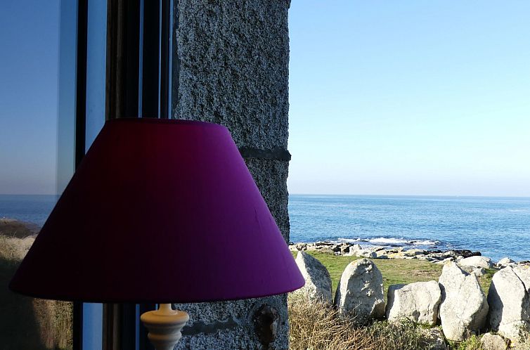 Vakantiehuis Villa "Le Viben" mit Blick auf das Wasser