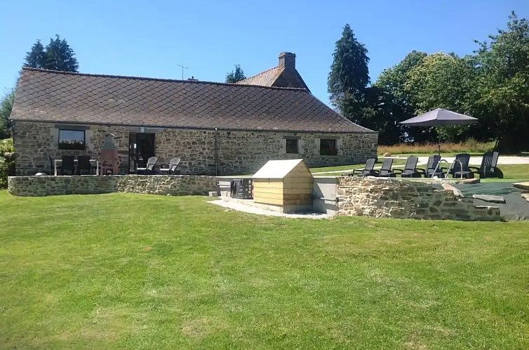 Unterkunft 04162301 - Ferienhaus Bretagne - Maison Guerledan met privézwembad