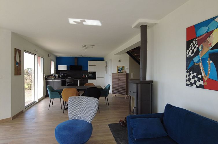 Vakantiehuis neues Haus mit blendendem Meerblick