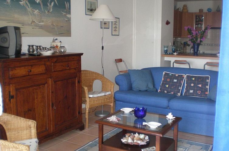 Appartement Pont de bateau, Meerblick mit privatem Pool