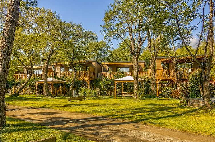 Unterkunft 0436740 - Ferienhaus Korsika - Lodge Prestige Pilotis Zeezicht