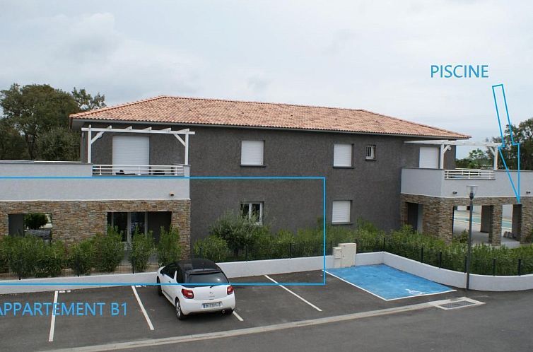 Appartement Wohnung (T3) **** Ghisonaccia Corse mit Pool