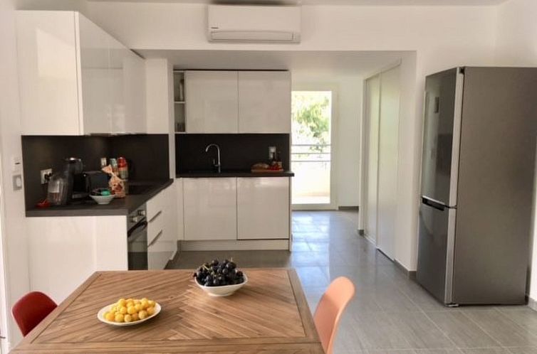 Appartement Wunderschöne Wohnung 150 Meter vom Strand entfe