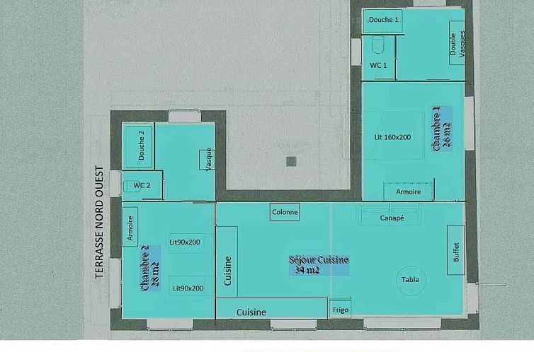 Vakantiehuis Villa des Plages-Valinco 2Zi Super Meerblick 25