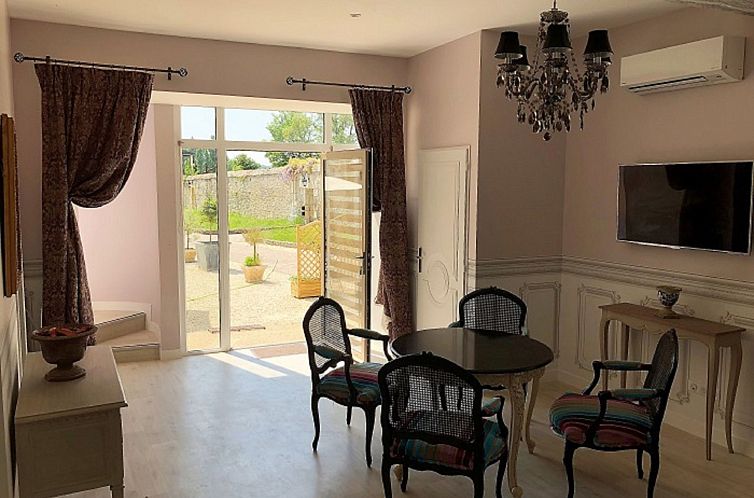Appartement Cottage du Château duplex 90m2 mit Pool Azay le