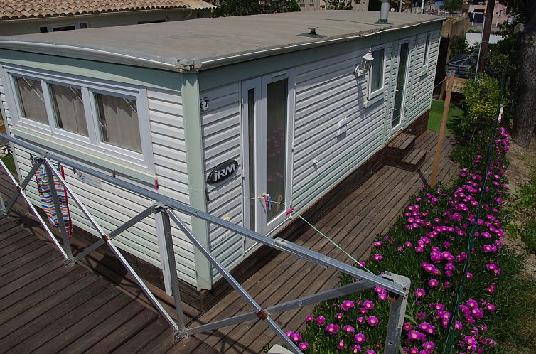 Appartement Mobiles Haus mit Blick auf das Wasser