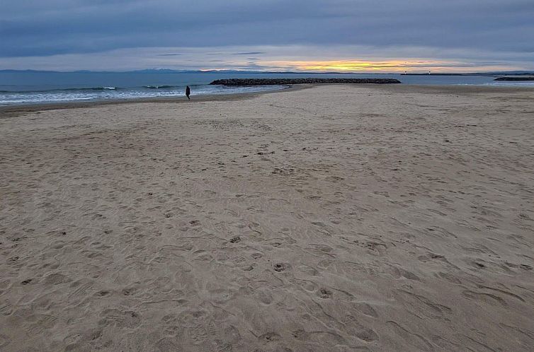 Appartement Mobiles Haus mit Blick auf das Wasser