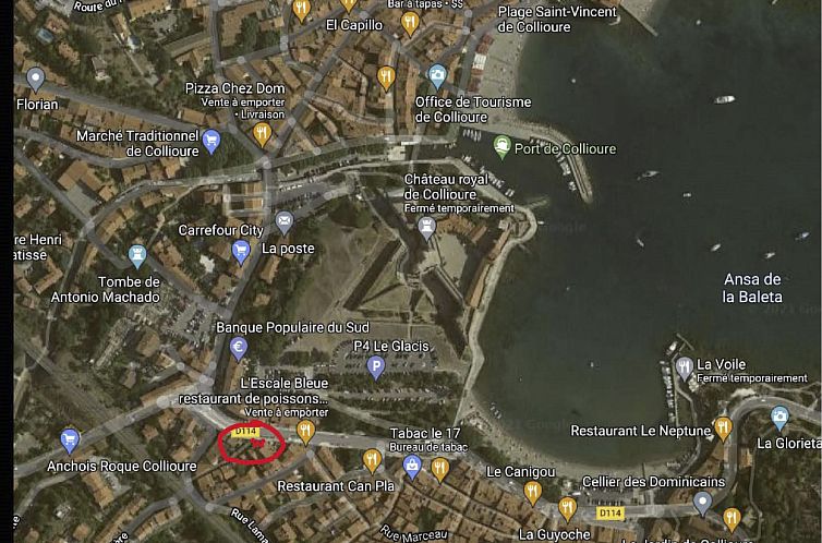 Appartement Wohnung mit Blick auf das Wasser