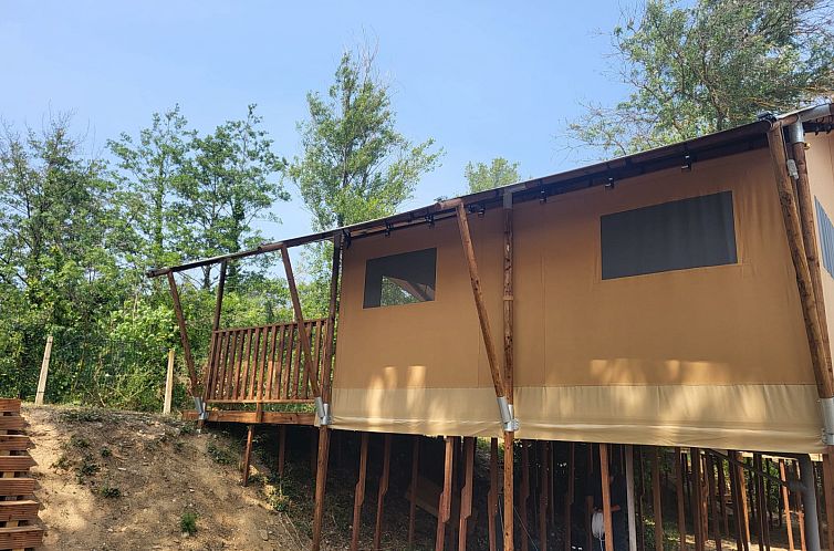 Glamping Lodge PREMIUM RIVER SPA