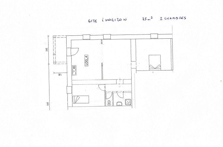 Appartement Wohnung "L'Horizon" mit Kamin