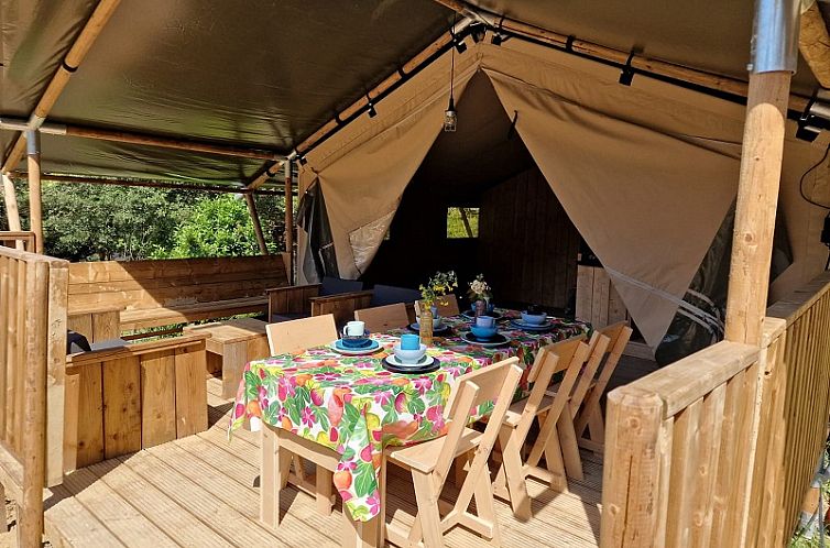 Safaritent + sanitair