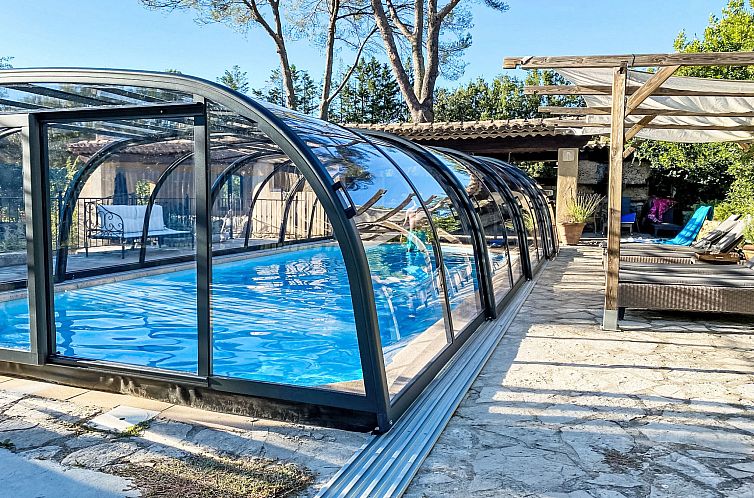 Vakantiehuis Klimatisiertes Mas Les Heures Bleues mit Pool