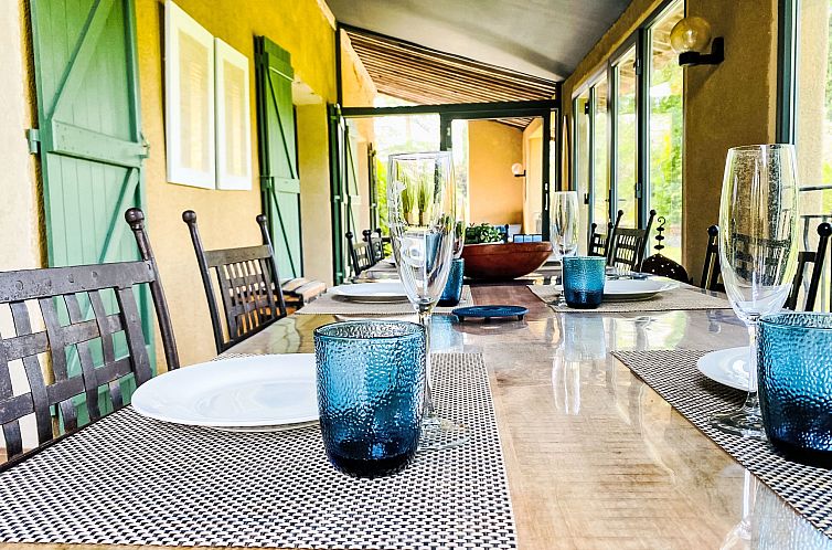 Vakantiehuis Klimatisiertes Mas Les Heures Bleues mit Pool