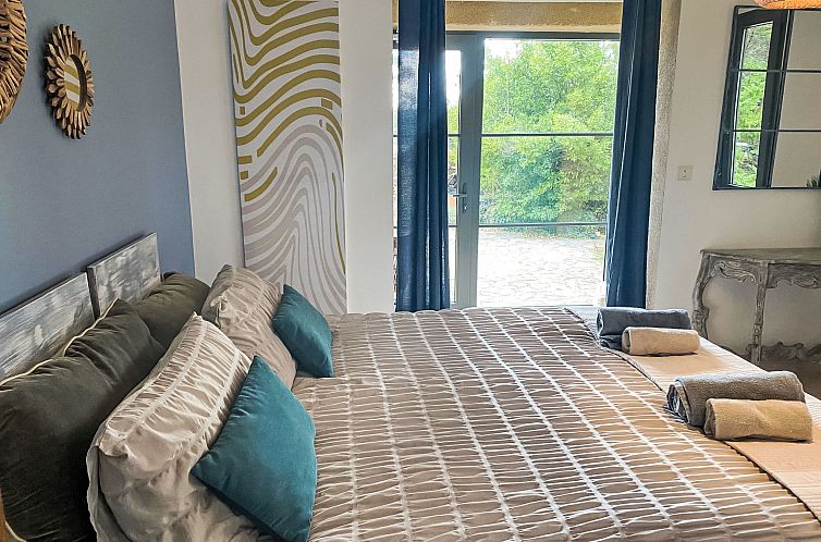 Vakantiehuis Klimatisiertes Mas Les Heures Bleues mit Pool