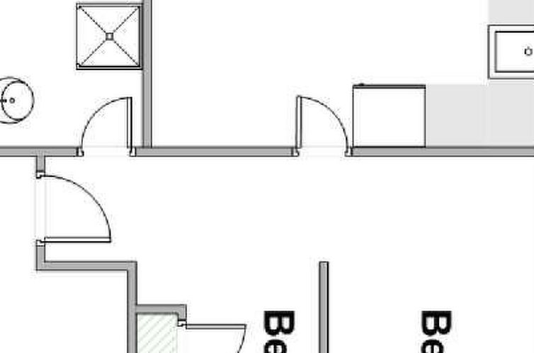 Appartement in der stillen Ecke