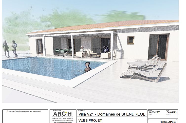 Vrijstaande woning in La Motte