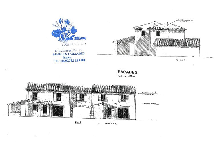 Vakantiehuis Die Gîtes de Bel-Air im Luberon in der Provenc